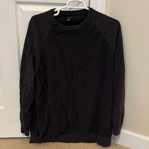 Men's Charcoal Crewneck Sweater